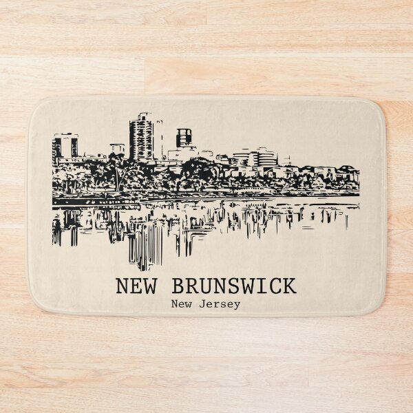 Item preview, New Brunswick - New Jersey designed and sold by Lakeric Cityscapes.