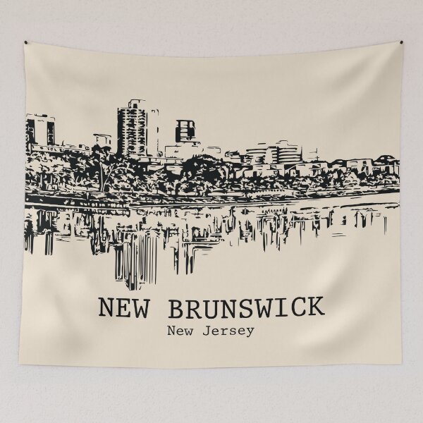 Item preview, New Brunswick - New Jersey designed and sold by Lakeric Cityscapes.
