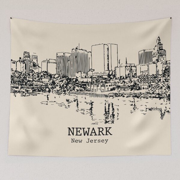 Item preview, Newark - New Jersey designed and sold by Lakeric Cityscapes.