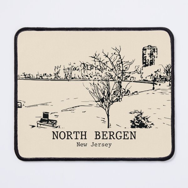 Item preview, North Bergen - New Jersey designed and sold by Lakeric Cityscapes.