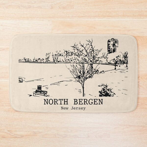 Item preview, North Bergen - New Jersey designed and sold by Lakeric Cityscapes.