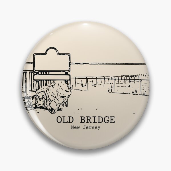 Item preview, Old Bridge - New Jersey designed and sold by Lakeric Cityscapes.