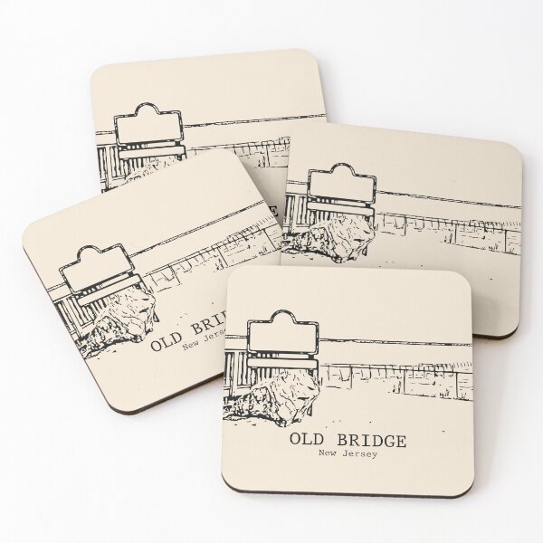 Item preview, Old Bridge - New Jersey designed and sold by Lakeric Cityscapes.
