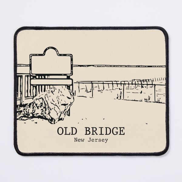 Item preview, Old Bridge - New Jersey designed and sold by Lakeric Cityscapes.