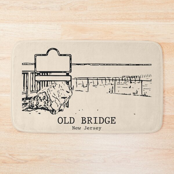 Item preview, Old Bridge - New Jersey designed and sold by Lakeric Cityscapes.