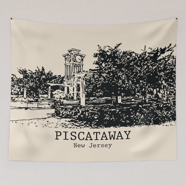 Item preview, Piscataway – New Jersey designed and sold by Lakeric Cityscapes.