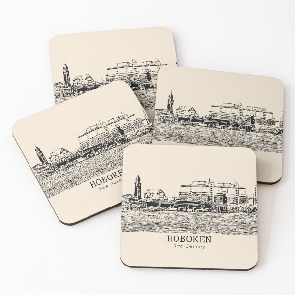 Item preview, Hoboken - New Jersey designed and sold by Lakeric Cityscapes.