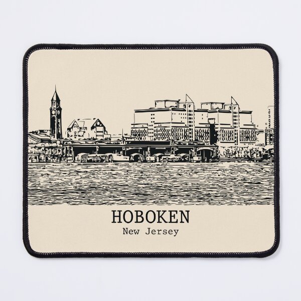 Item preview, Hoboken - New Jersey designed and sold by Lakeric Cityscapes.