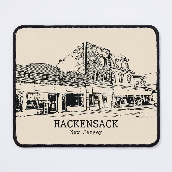 Item preview, Hackensack - New Jersey designed and sold by Lakeric Cityscapes.