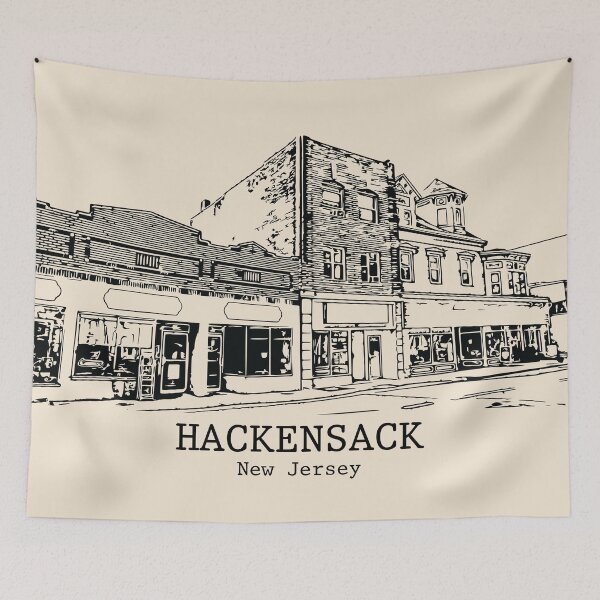 Item preview, Hackensack - New Jersey designed and sold by Lakeric Cityscapes.