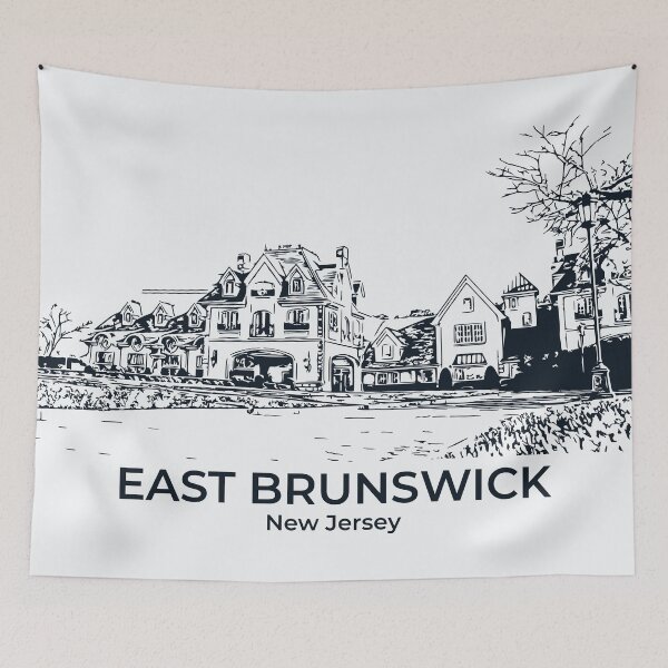 Item preview, East Brunswick - New Jersey designed and sold by Lakeric Cityscapes.