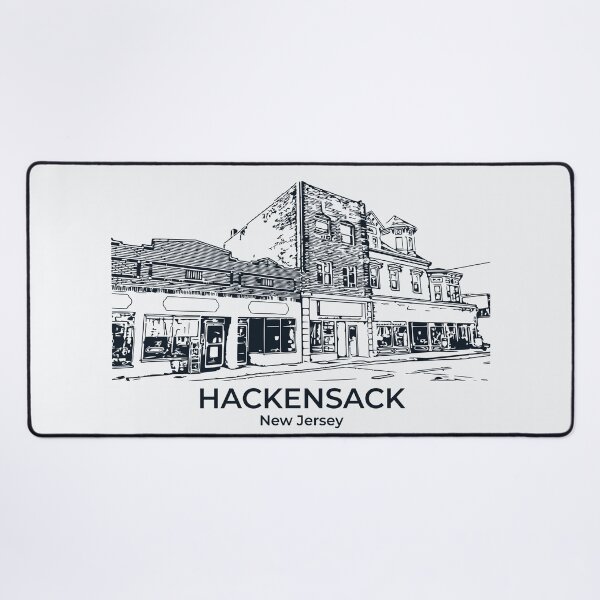Item preview, Hackensack - New Jersey designed and sold by Lakeric Cityscapes.