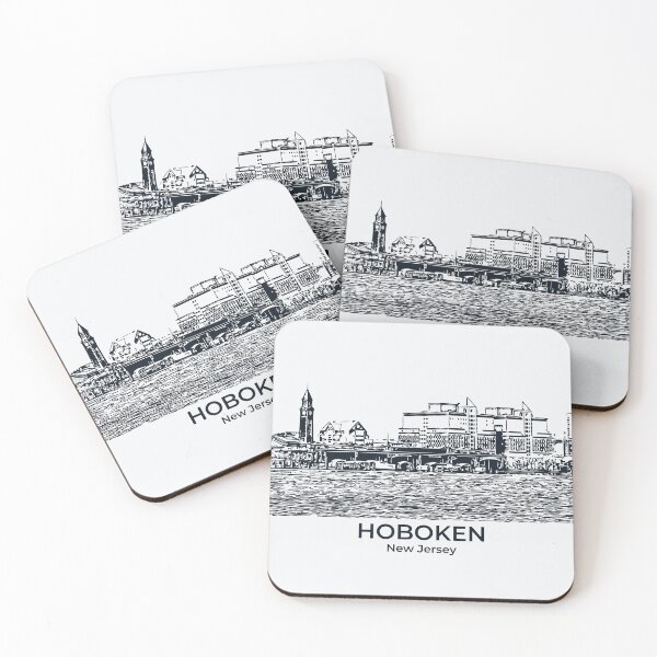 Item preview, Hoboken - New Jersey designed and sold by Lakeric Cityscapes.