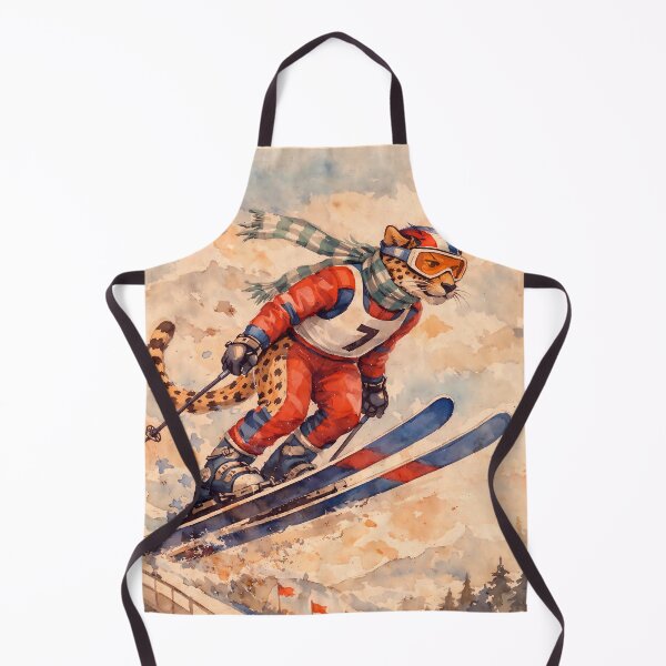 Item preview, Cheetah Ski Jumping designed and sold by Sarcastic designs.