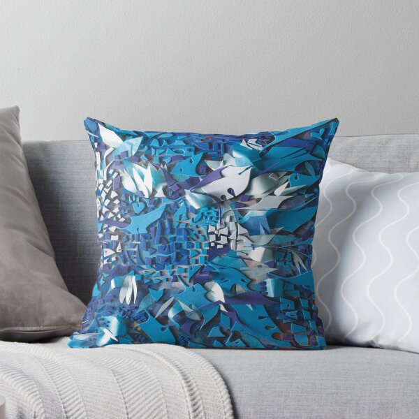 Item preview, Frost- Floral Abstract Mosaic Collage designed and sold by adel8ide.