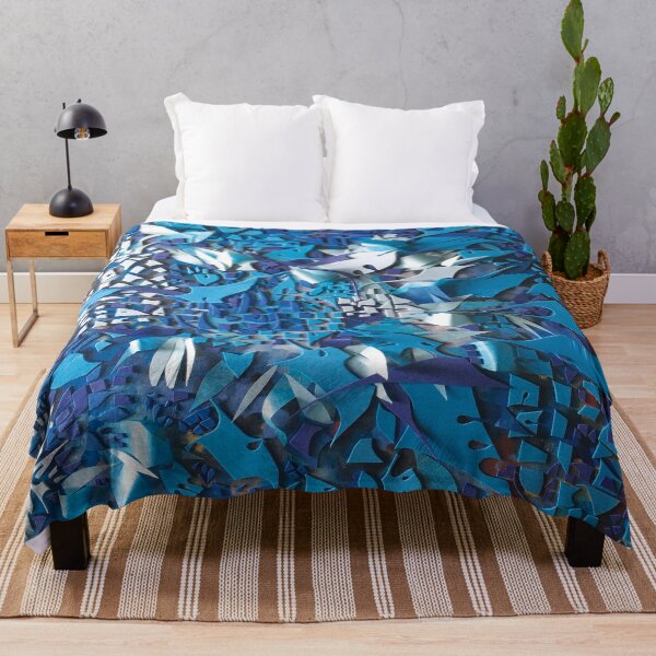 Item preview, Frost- Floral Abstract Mosaic Collage designed and sold by adel8ide.