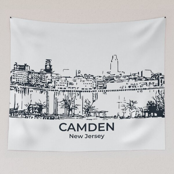 Item preview, Camden - New Jersey designed and sold by Lakeric Cityscapes.