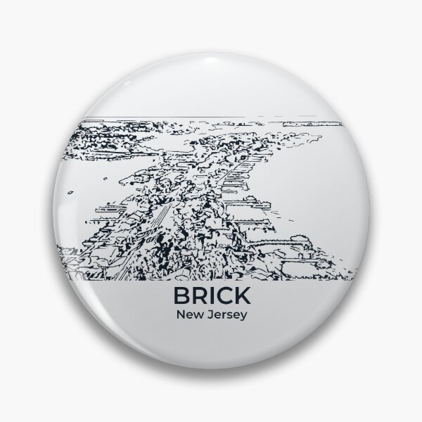 Item preview, Brick - New Jersey designed and sold by Lakeric Cityscapes.