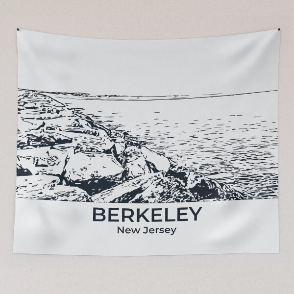 Item preview, Berkeley - New Jersey designed and sold by Lakeric Cityscapes.