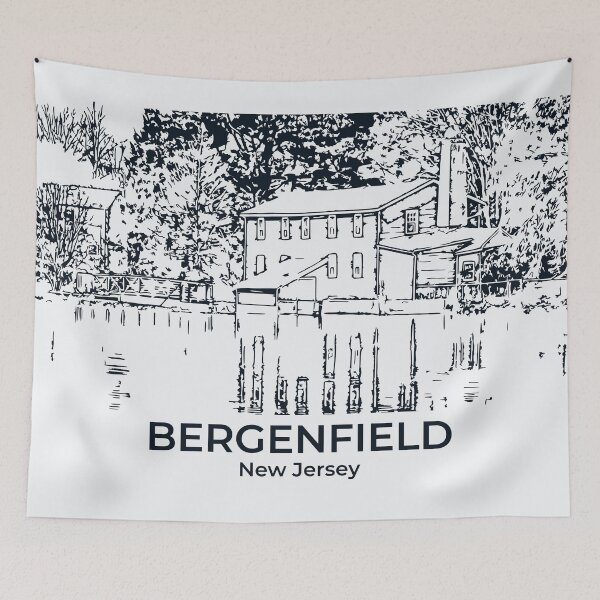 Item preview, Bergenfield - New Jersey designed and sold by Lakeric Cityscapes.