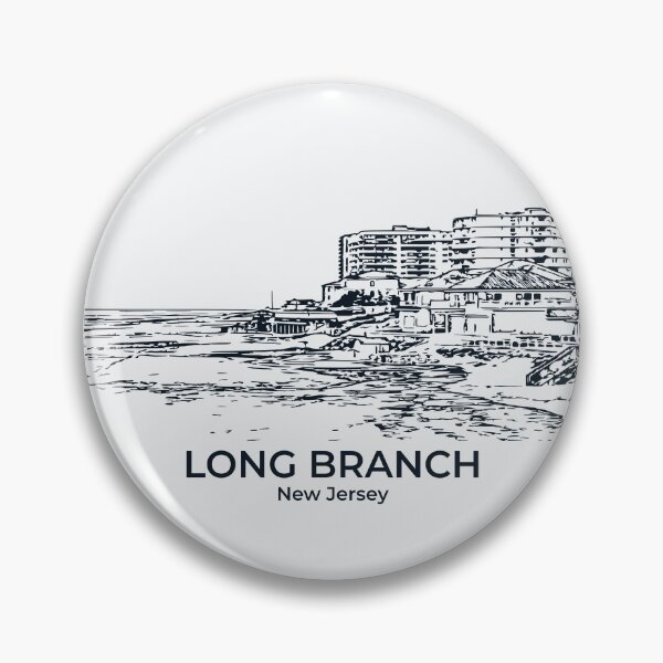 Item preview, Long Branch - New Jersey designed and sold by Lakeric Cityscapes.