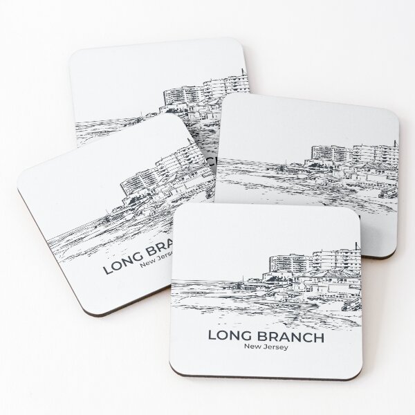 Item preview, Long Branch - New Jersey designed and sold by Lakeric Cityscapes.