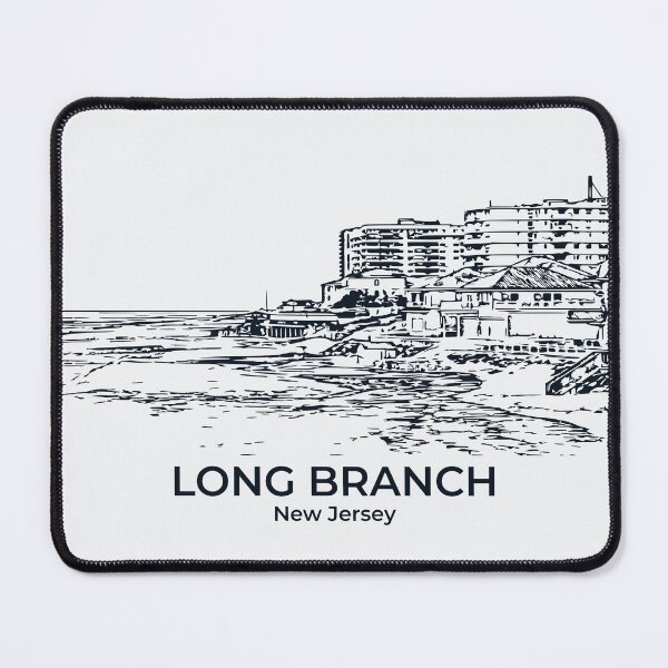 Item preview, Long Branch - New Jersey designed and sold by Lakeric Cityscapes.