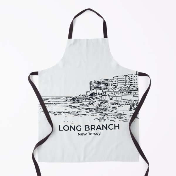 Item preview, Long Branch - New Jersey designed and sold by Lakeric Cityscapes.