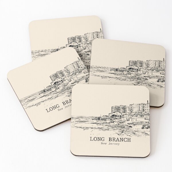 Item preview, Long Branch - New Jersey designed and sold by Lakeric Cityscapes.