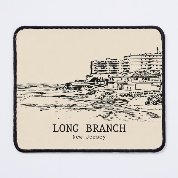 Item preview, Long Branch - New Jersey designed and sold by Lakeric Cityscapes.
