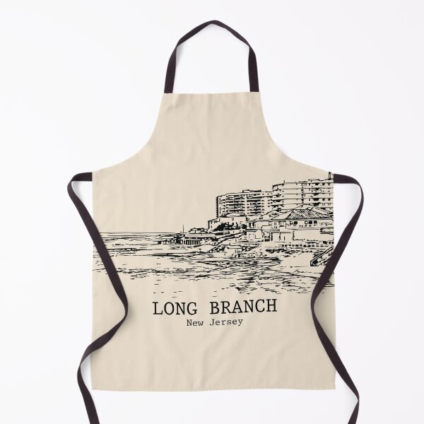 Item preview, Long Branch - New Jersey designed and sold by Lakeric Cityscapes.