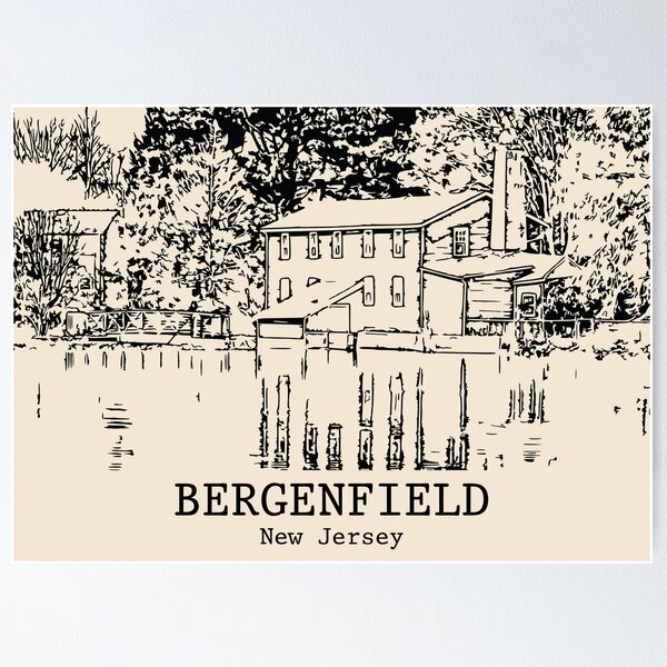 Item preview, Bergenfield - New Jersey designed and sold by Lakeric Cityscapes.