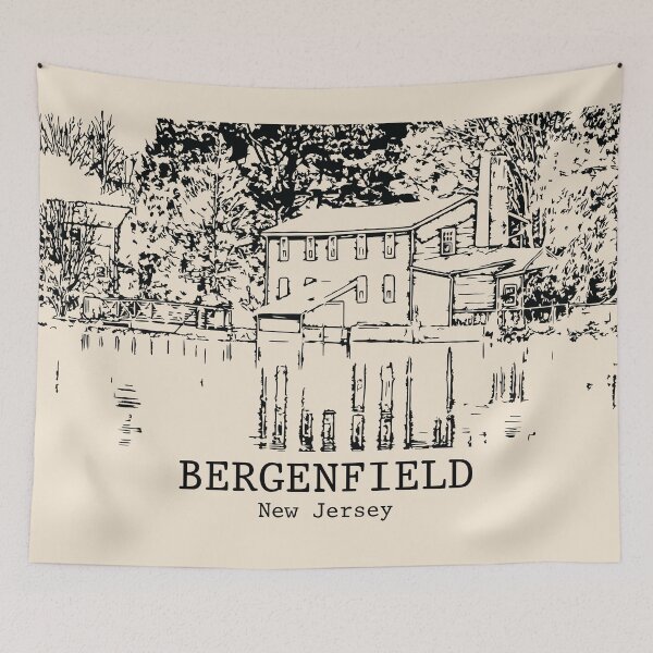 Item preview, Bergenfield - New Jersey designed and sold by Lakeric Cityscapes.