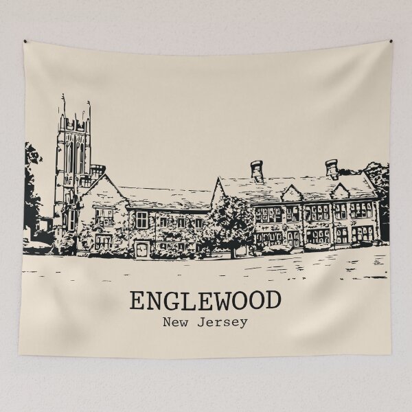 Item preview, Englewood - New Jersey designed and sold by Lakeric Cityscapes.
