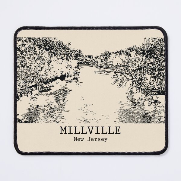 Item preview, Millville - New Jersey designed and sold by Lakeric Cityscapes.