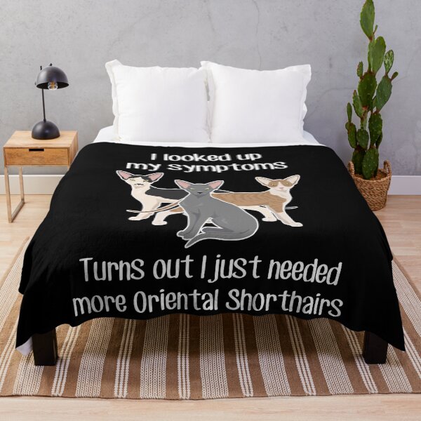 Item preview, Oriental Shorthair Cat Need More designed and sold by Clara Hollins.