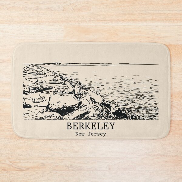 Item preview, Berkeley - New Jersey designed and sold by Lakeric Cityscapes.