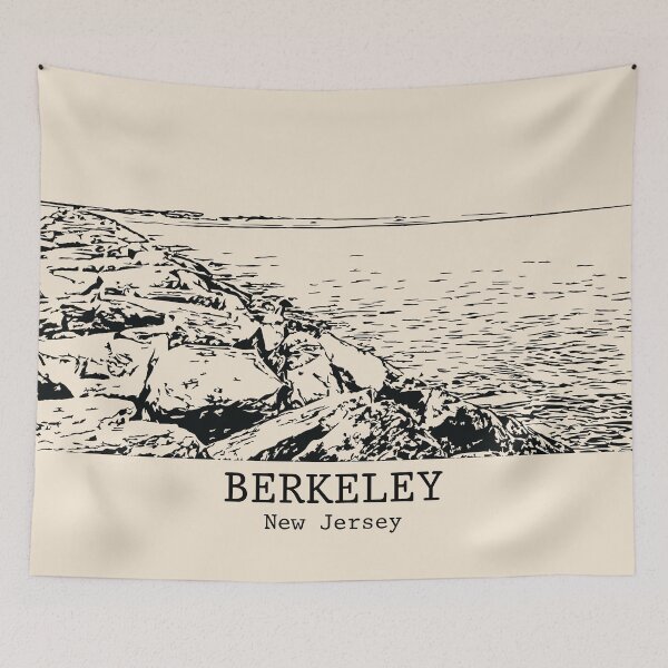 Item preview, Berkeley - New Jersey designed and sold by Lakeric Cityscapes.