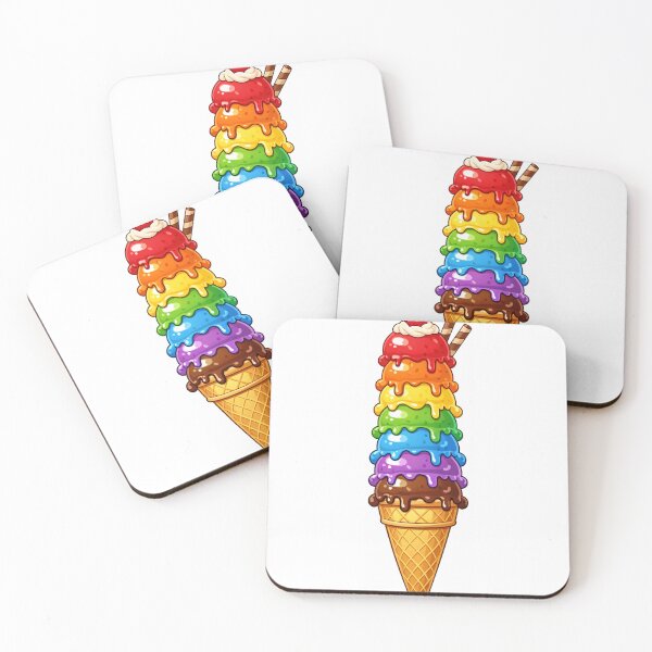 Item preview, Colorful Ice Cream designed and sold by dludesign.