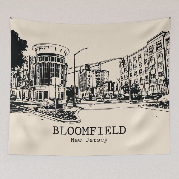 Item preview, Bloomfield - New Jersey designed and sold by Lakeric Cityscapes.
