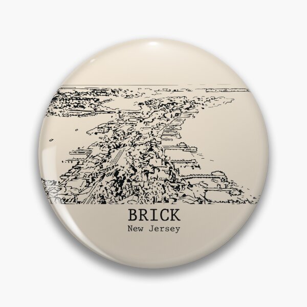 Item preview, Brick - New Jersey designed and sold by Lakeric Cityscapes.