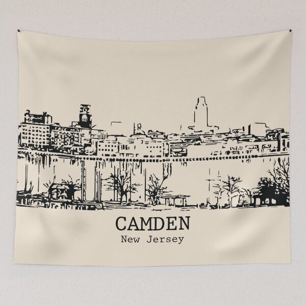 Item preview, Camden - New Jersey designed and sold by Lakeric Cityscapes.