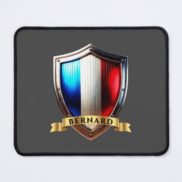 Item preview, Bernard France Surname Shield designed and sold by Highlandkings.