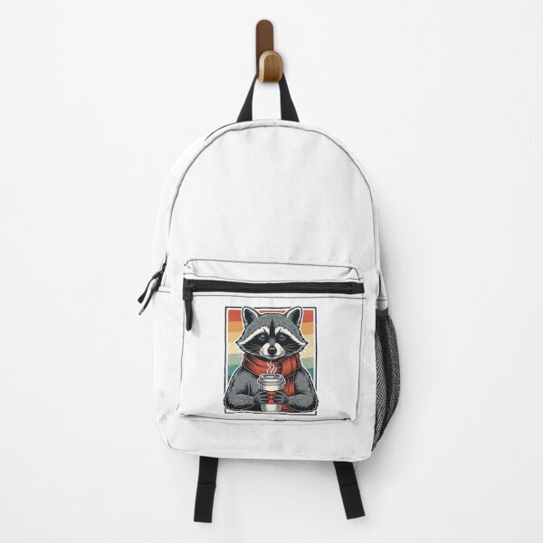 Item preview, Morning Mood Raccoon – Old School Graphic designed and sold by Pollock.