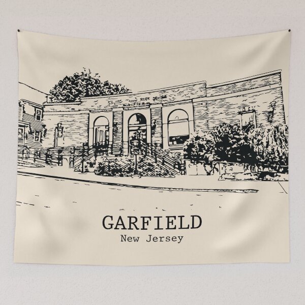 Item preview, Garfield - New Jersey designed and sold by Lakeric Cityscapes.