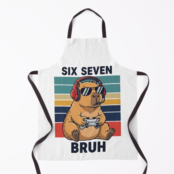 Artikelvorschau, sechs sieben Bruder Capybara Meme entworfen und verkauft von VividDripCo.