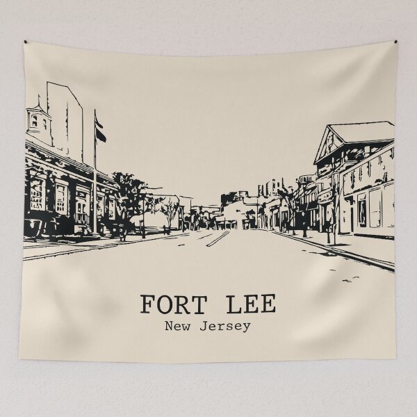 Item preview, Fort Lee - New Jersey designed and sold by Lakeric Cityscapes.