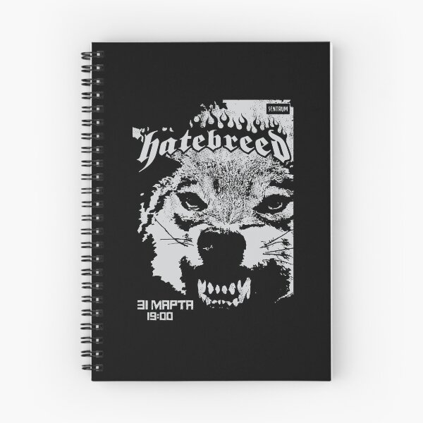 Item preview, Hatebreed Wolf Logo  Hardcore Metal Fan Art designed and sold by ftamwb.