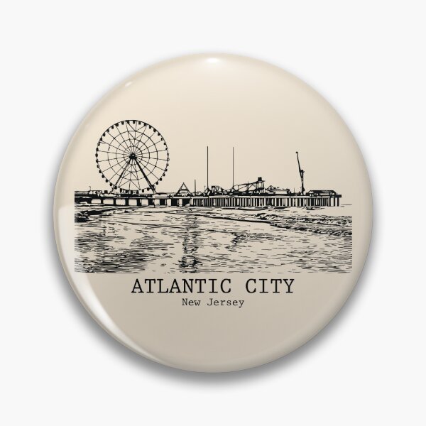 Item preview, Atlantic City - New Jersey designed and sold by Lakeric Cityscapes.