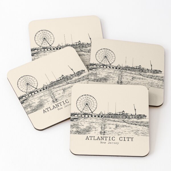 Item preview, Atlantic City - New Jersey designed and sold by Lakeric Cityscapes.